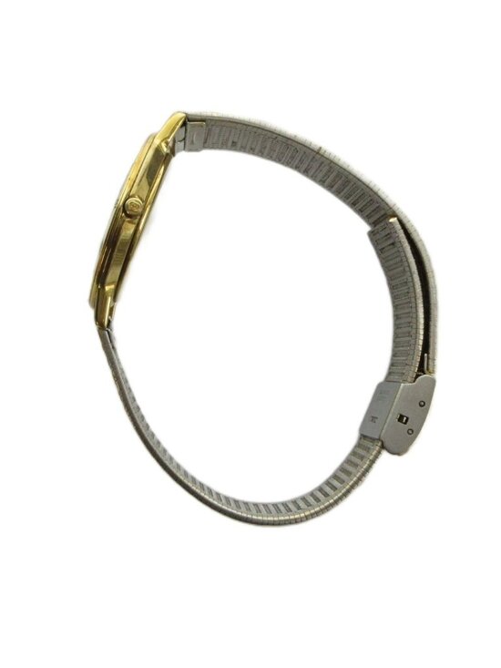Gucci M Watch Quartz Logo Roman Gold